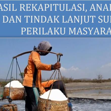 Hasil Rekapitulasi, Analisis dan Tindak Lanjut Survei Perilaku